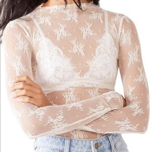 Women’s Free People Lady Lux Layering Top SIZE SMALL